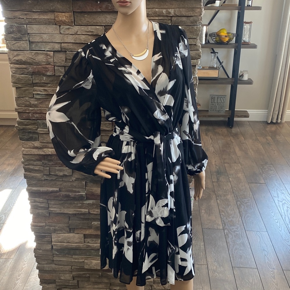 Calvin Klein Floral Dress